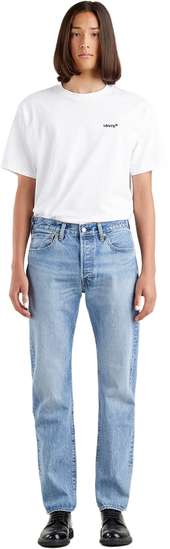 

Джинсы мужские Levi's 00501-3238 голубые 30/30, 00501-3238
