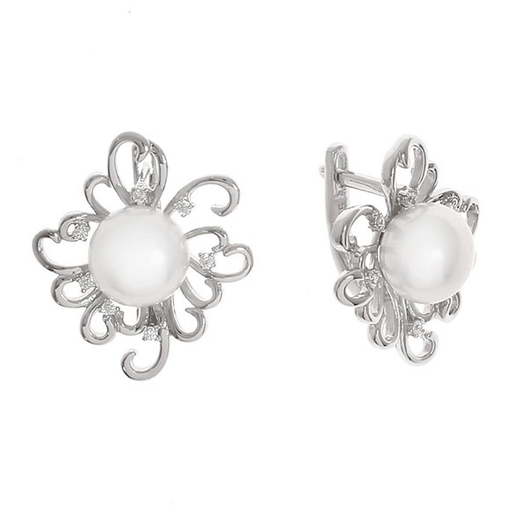 

Серьги из серебра с жемчугом Balex Jewellery 2433920240, 2433920240