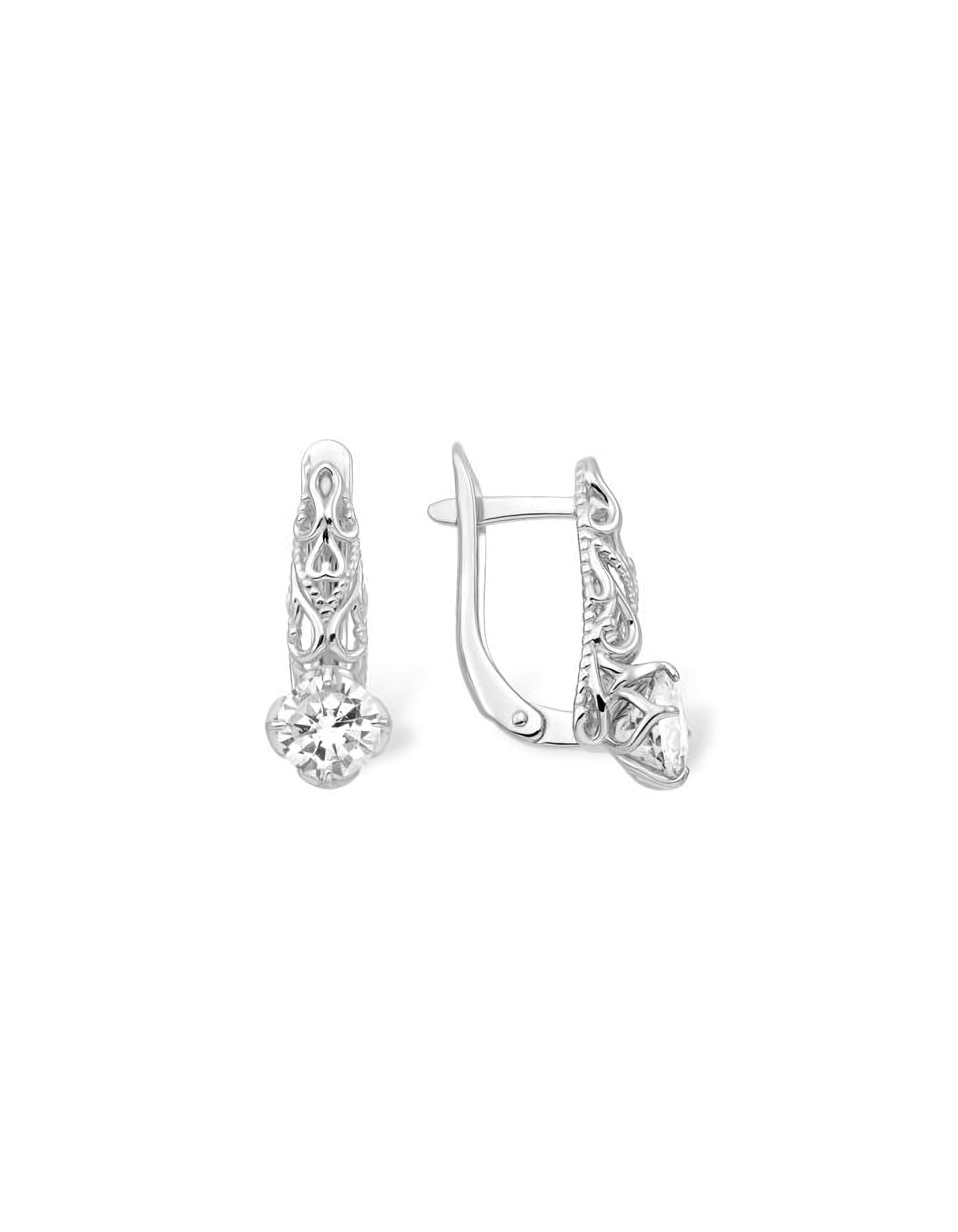 

Серьги из серебра TEO MAORI 812100111909, фианит, 812100111909