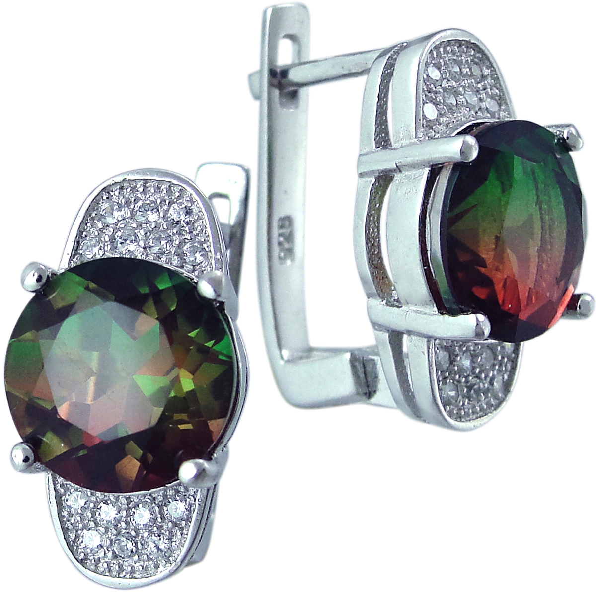 

Серьги из серебра с кварцем Balex Jewellery 2405937499, 2405937499