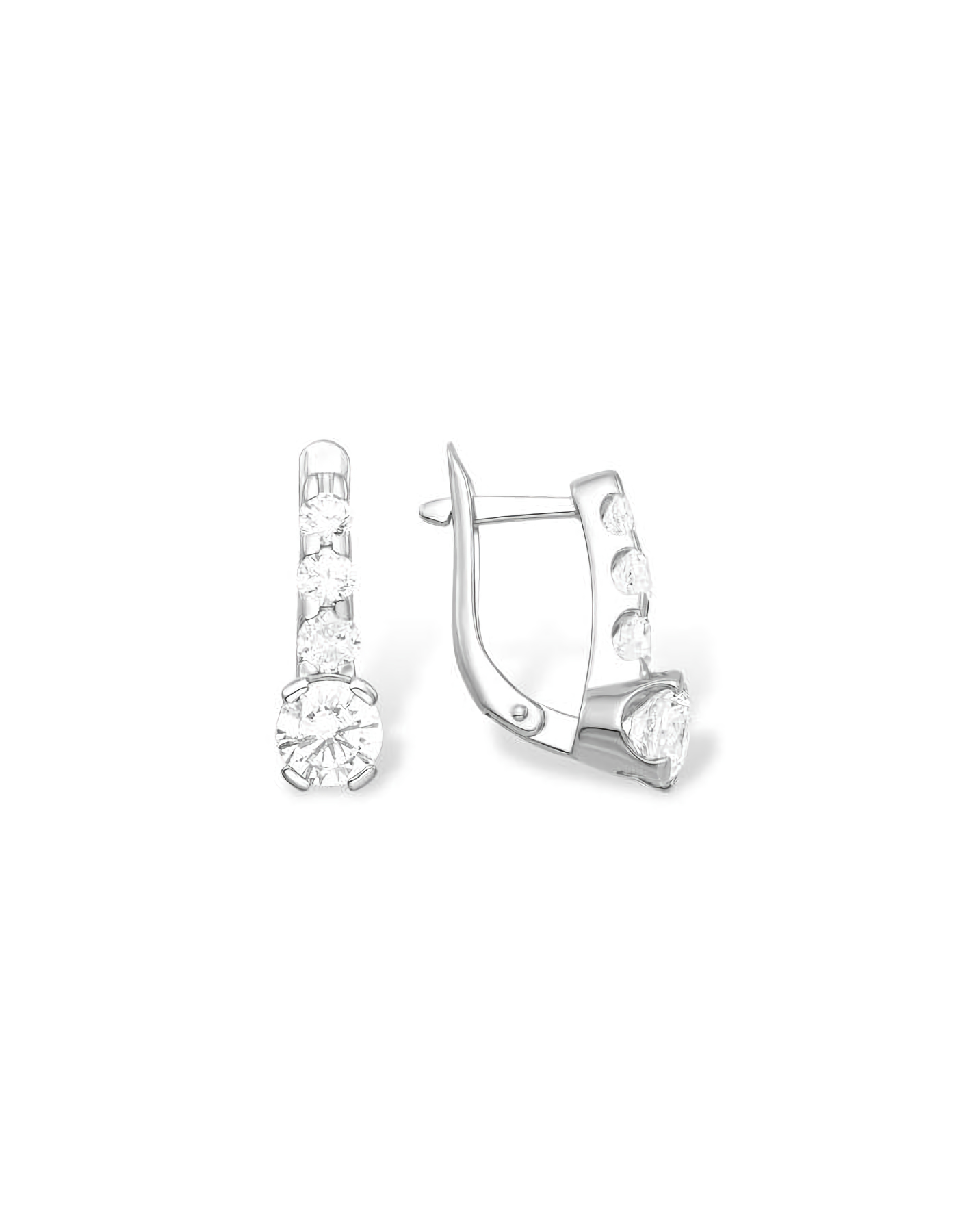 

Серьги из серебра TEO MAORI 812100111814, фианит, 812100111814
