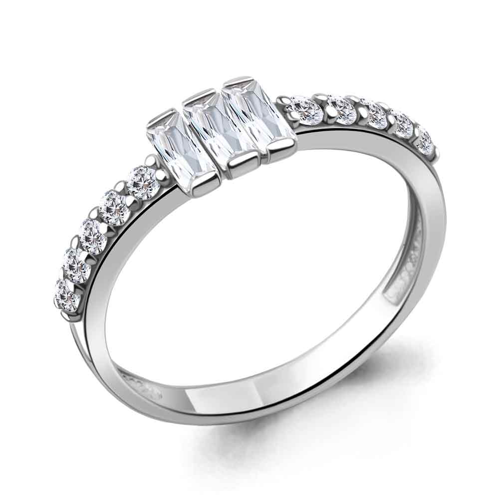 

Кольцо из серебра с фианитом Aquamarine Aquamarine 67799А_925_р р. 18, 67799А_925_р
