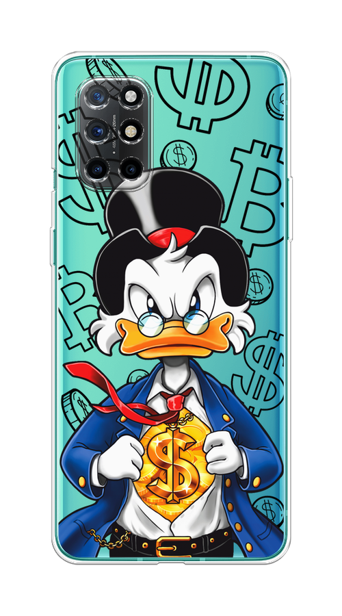 

Чехол на OnePlus 8T "Scrooge Goldman", Черный;белый;синий, 151150-1