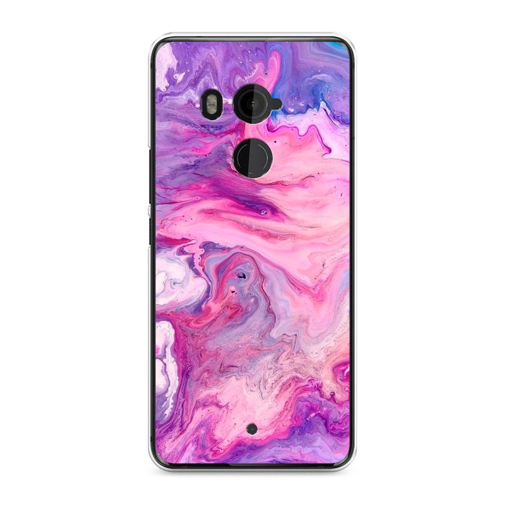 

Чехол на HTC U11 Plus "Нежно-розовая абстракция", Розовый, 102150-3