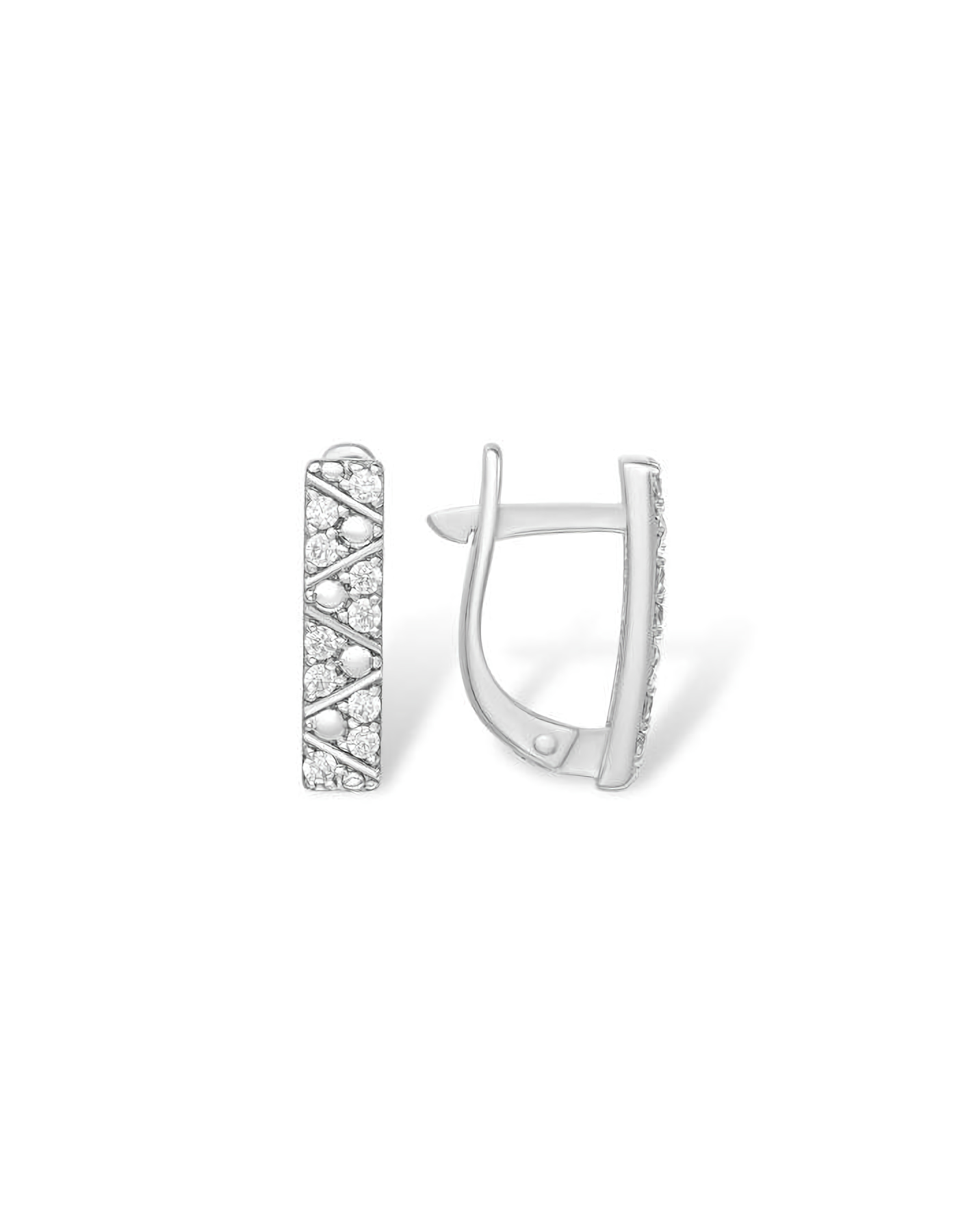 

Серьги из серебра TEO MAORI 812100110435, фианит, 812100110435