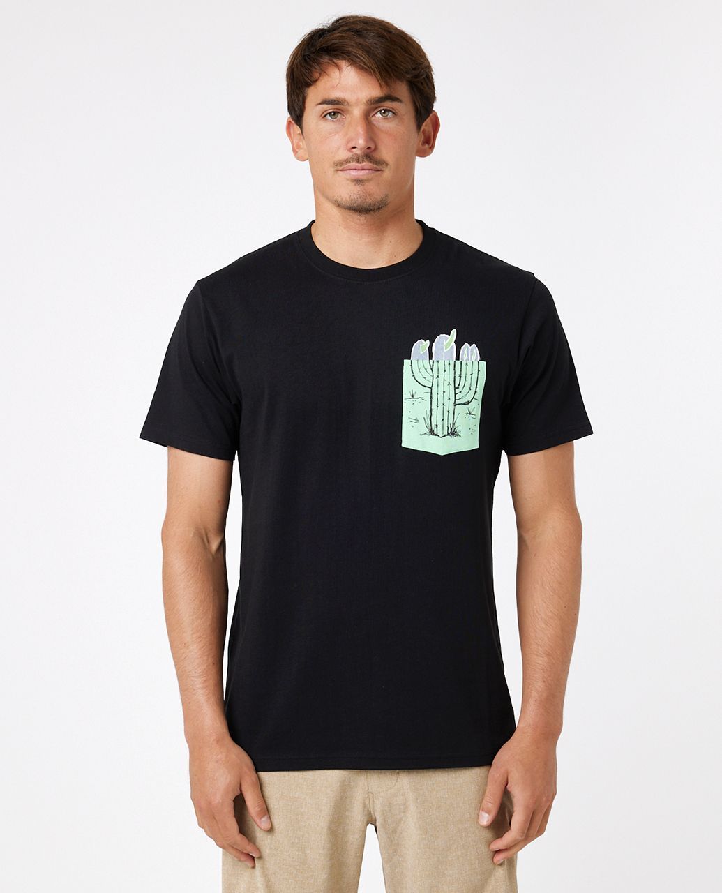 

Футболка мужская Rip Curl 044MTE черная M, Черный, 044MTE