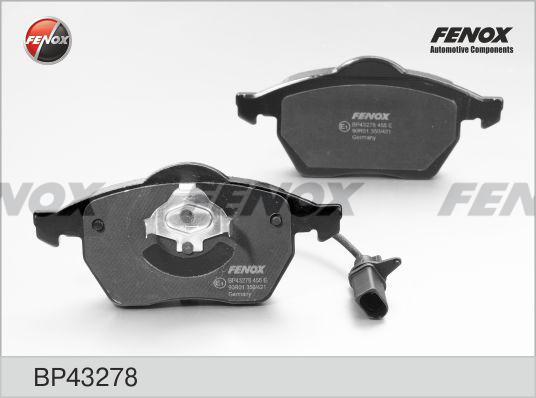 

Тормозные колодки FENOX передние BP43278