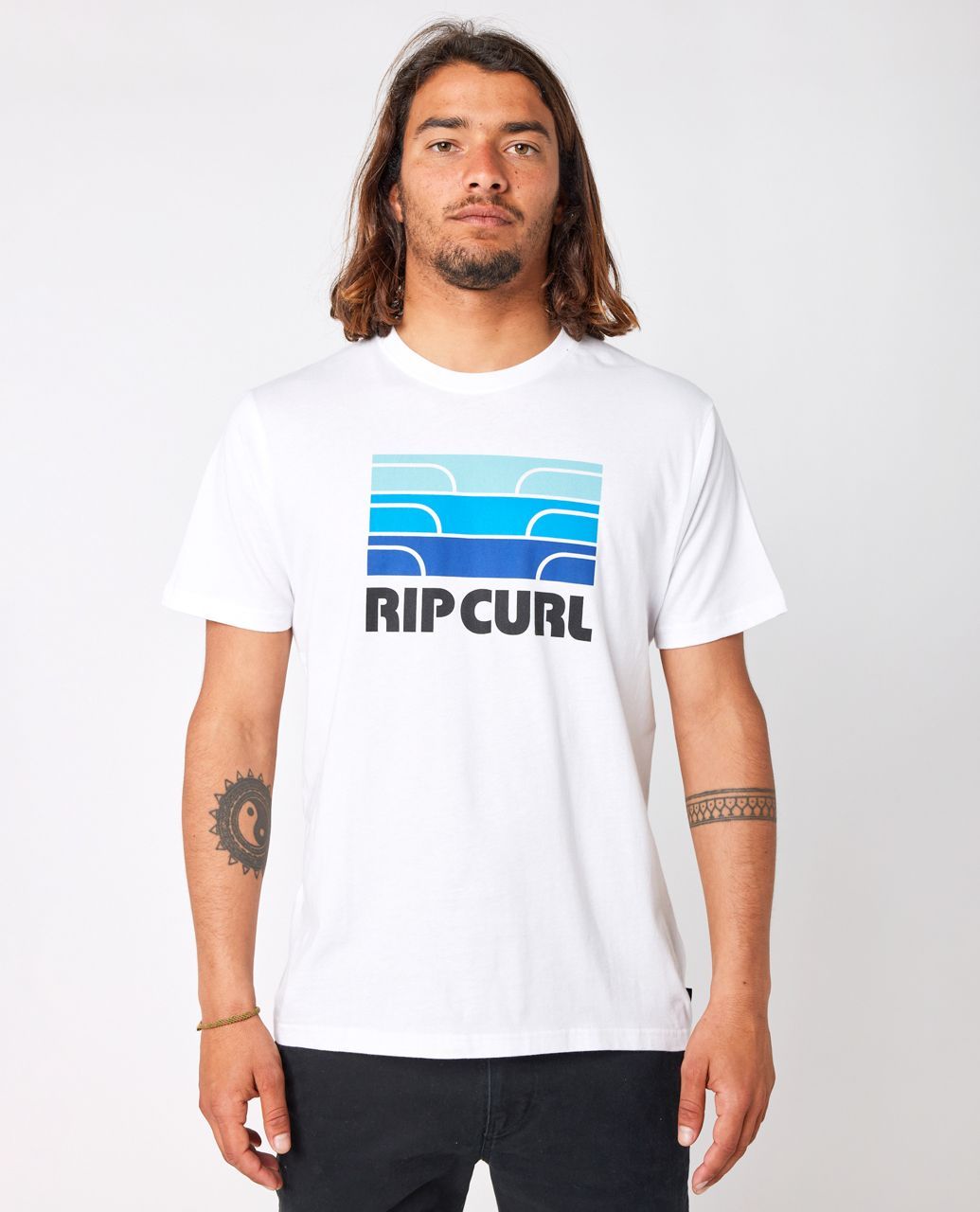 

Футболка мужская Rip Curl 03NMTE белая S, Белый, 03NMTE