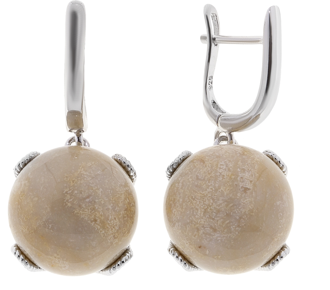 

Серьги из серебра с кораллом Balex Jewellery 2432930207, 2432930207