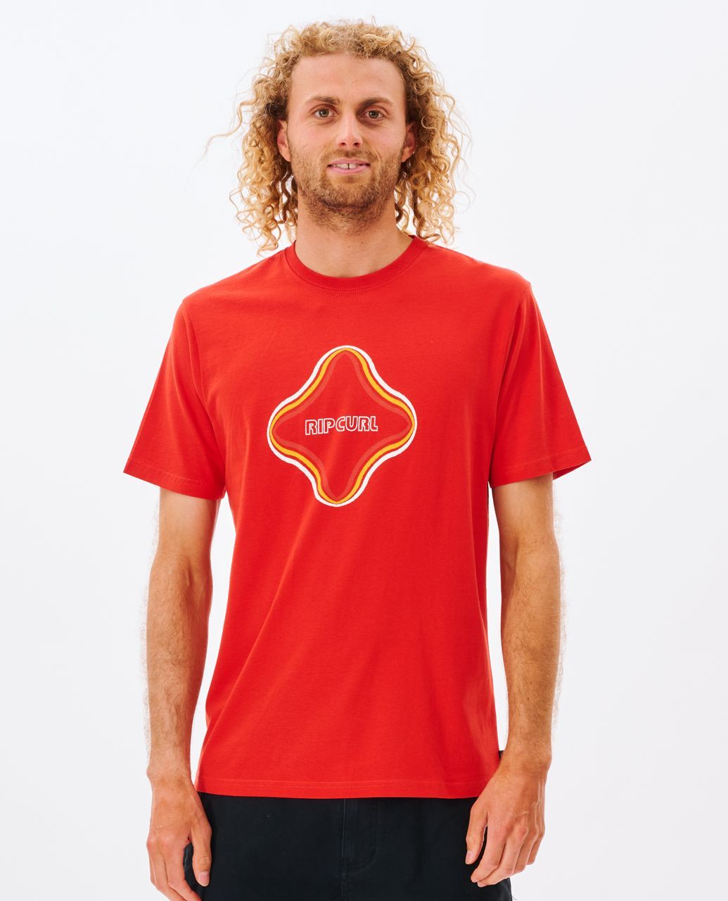 

Футболка мужская Rip Curl 00EMTE красная M, Красный, 00EMTE