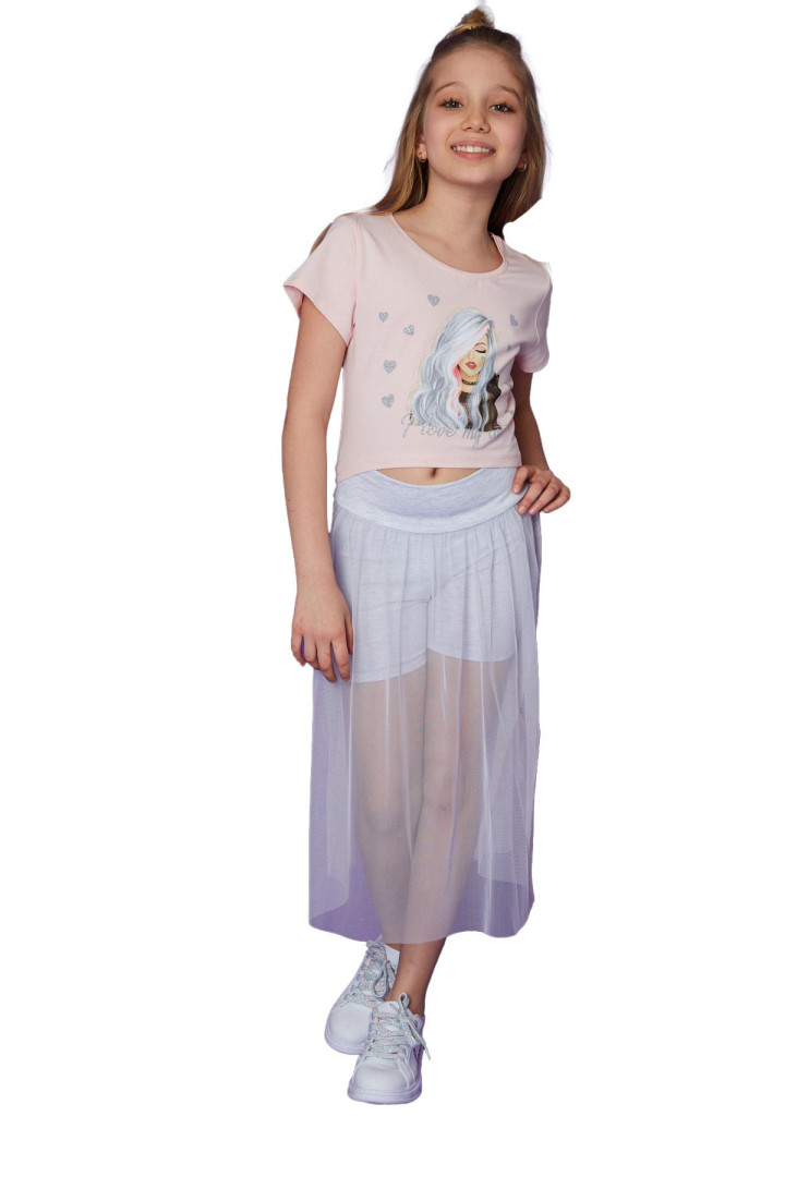 

Футболка Little Star Girls р. 140-146 Пудровый, L11621Y1973X (доставка из-за рубежа), L11621Y1973X