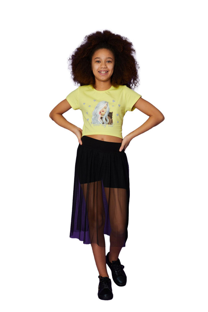 

Футболка Little Star Girls р. 140-146 Желтый, L11621Y1973X (доставка из-за рубежа), L11621Y1973X