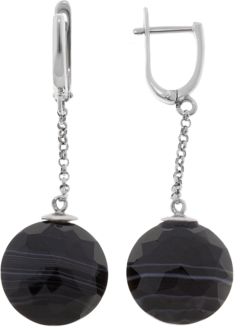 

Серьги из серебра с агатом Balex Jewellery 2454930117, 2454930117