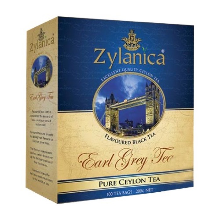 Чай черный Zylanica Бергамот пакетированный 100 пакетиков х 2 г
