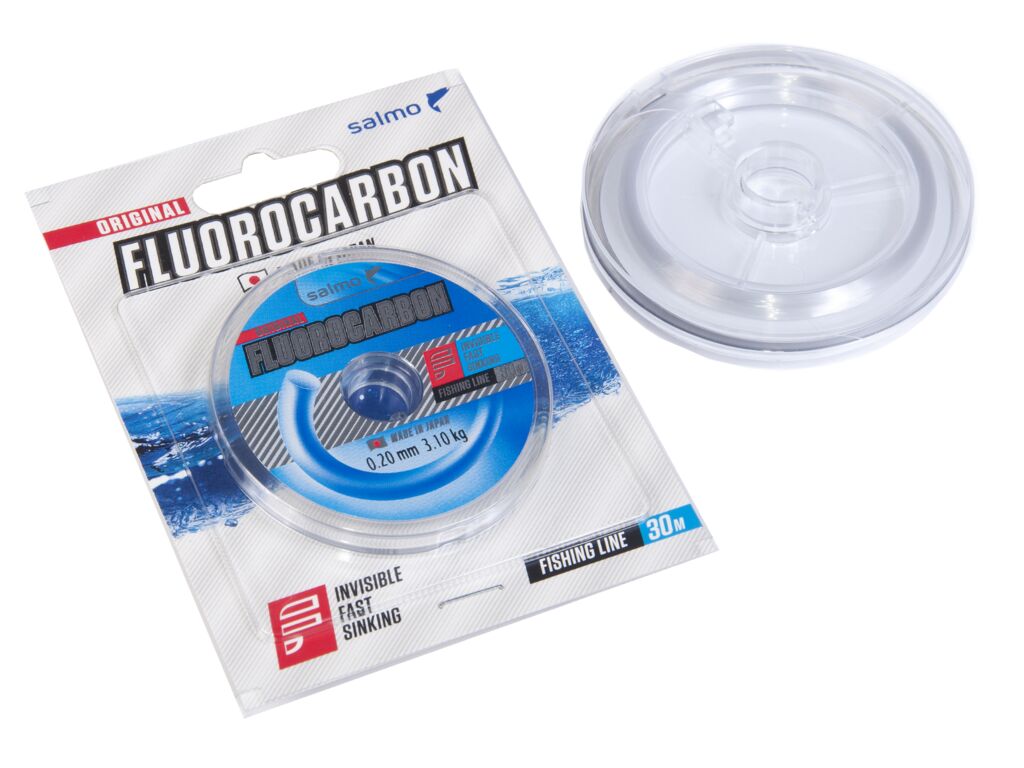 

Леска монофильная Salmo Fluorocarbon 30 м, 0,2 мм, прозрачная