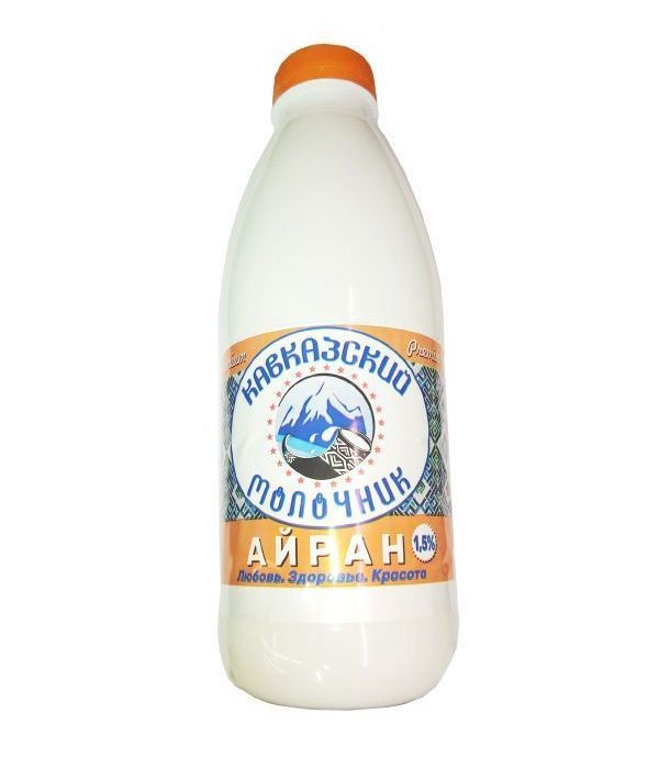 Айран Кавказский молочник 1,5% 500 г