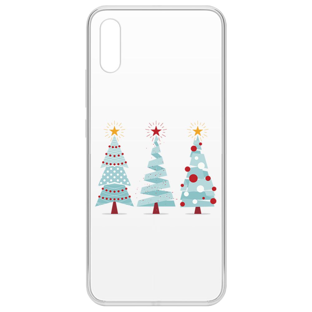 Чехол-накладка Krutoff Clear Case Новоёлка для Xiaomi Redmi 9A