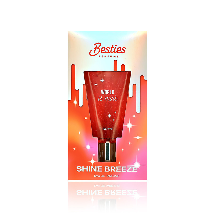 

Парфюмерная вода BESTIES SHINE BREEZE world is mine 50 мл