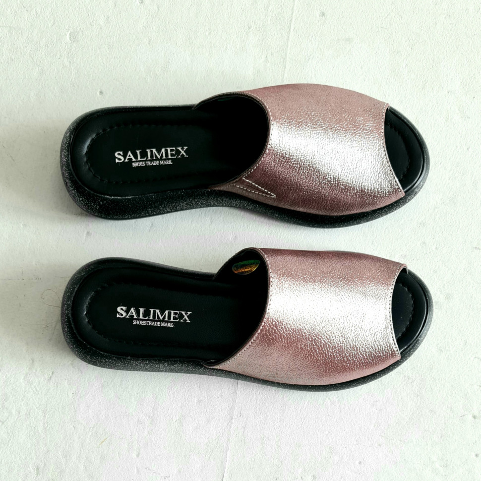 

Сабо женские Salimex 131-45-01 золотистые 38 RU, Золотистый, 131-45-01