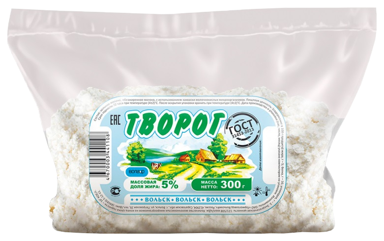

Творог Волгир 5% 300 г