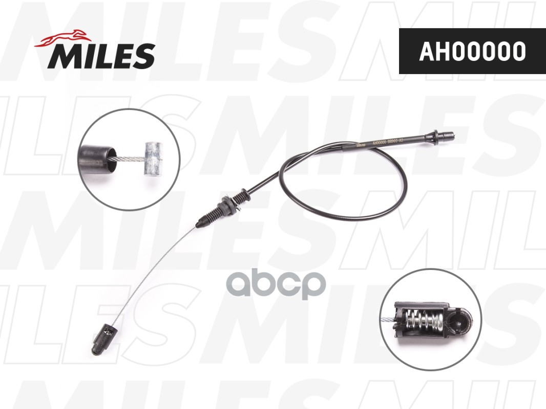 Трос Газа Miles Ah00000 Logan 1.4/1.6i 04-, Sandero 1.4/1.6i 08/Lada Largus- Длина 950мм M