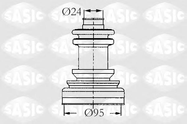 

Пыльник Шруса Наруж. Fiat Ducato 82-02/ Iveco Daily 89-98 Sasic Арт. 2933423