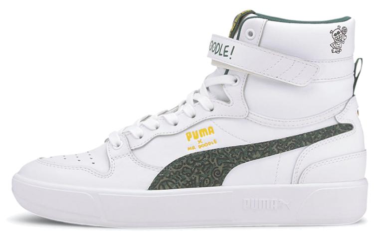 

Кеды унисекс Puma Mr.Doodle x Sky LX Mid белые 38 EU, Белый, Mr.Doodle x Sky LX Mid