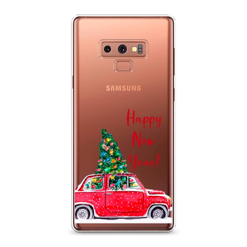 

Чехол на Samsung Galaxy Note 9 "Happy New Year", Красный;зеленый, 26350-5