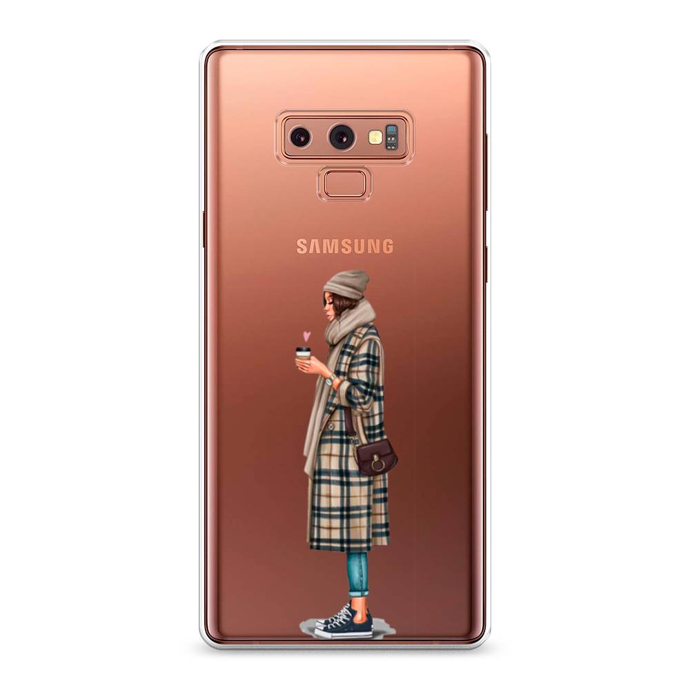 

Чехол на Samsung Galaxy Note 9 "Утренний кофе", Коричневый;бежевый, 26350-6