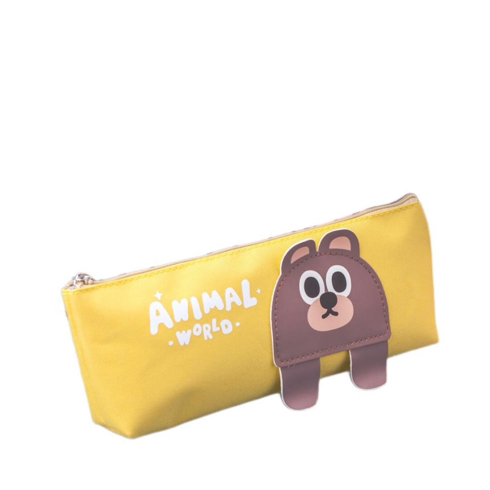 

Пенал "Animal bear", желтый, Animal bear