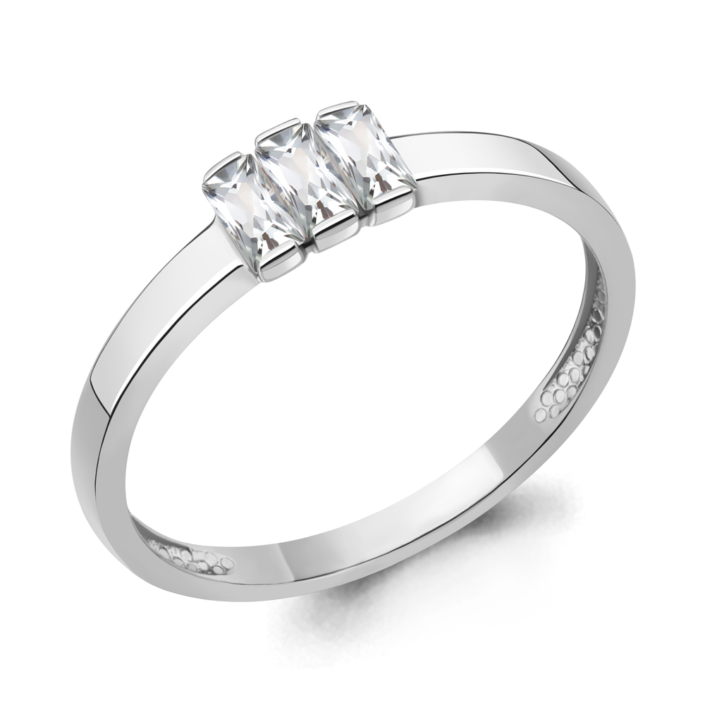 

Кольцо из серебра с фианитом Aquamarine Aquamarine 67798_925_р р. 17,5, 67798_925_р