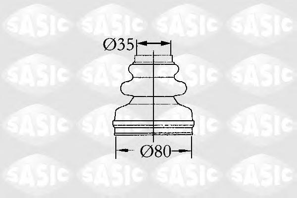 

Пыльник Шруса Внутр.Citroen Berlingo/Xantia/Xsara/Peugeot 205-405 82-05 Sasic Арт. 2873813