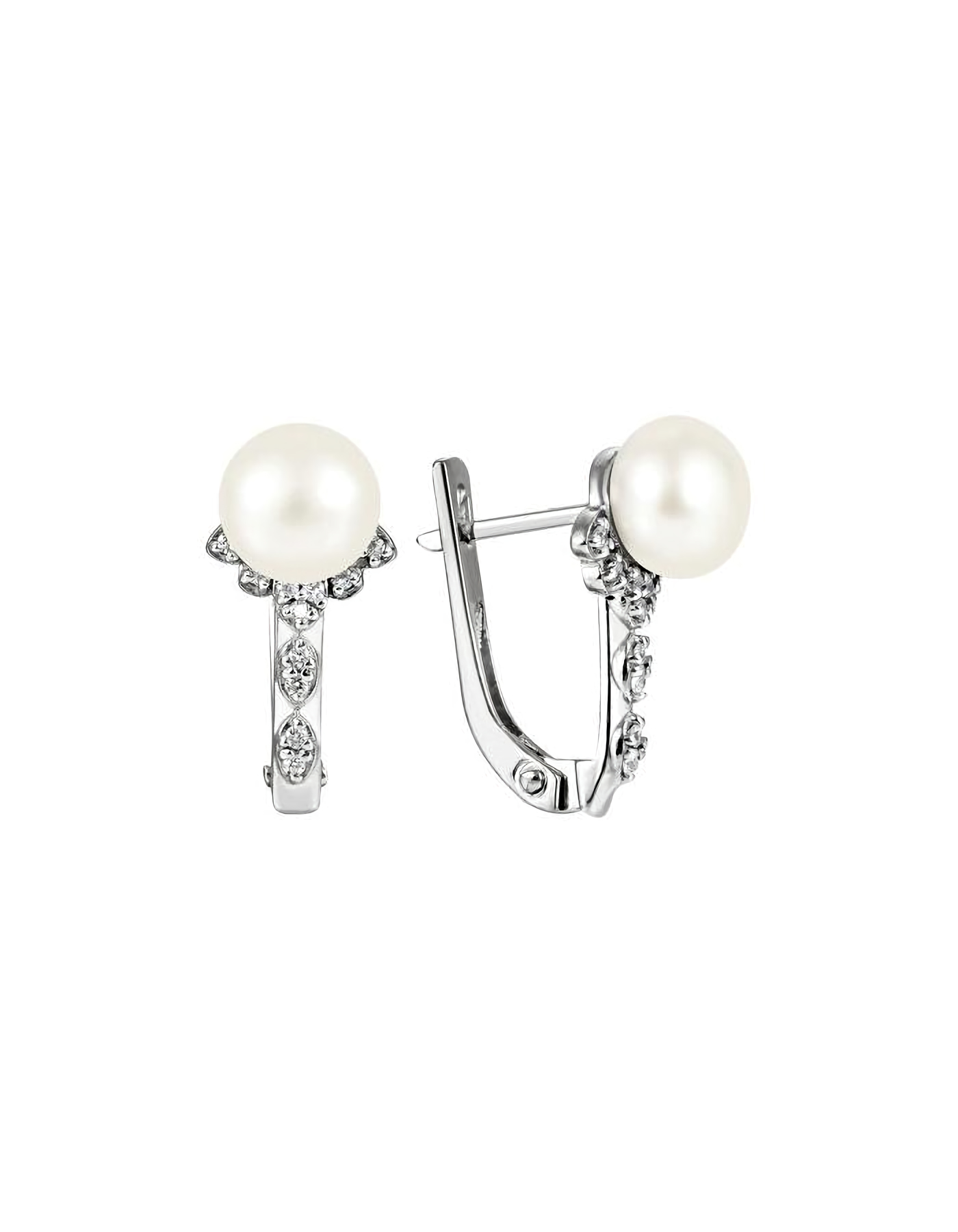 

Серьги из серебра TEO MAORI 8СЛ-9523, жемчуг культивированный, 8СЛ-9523