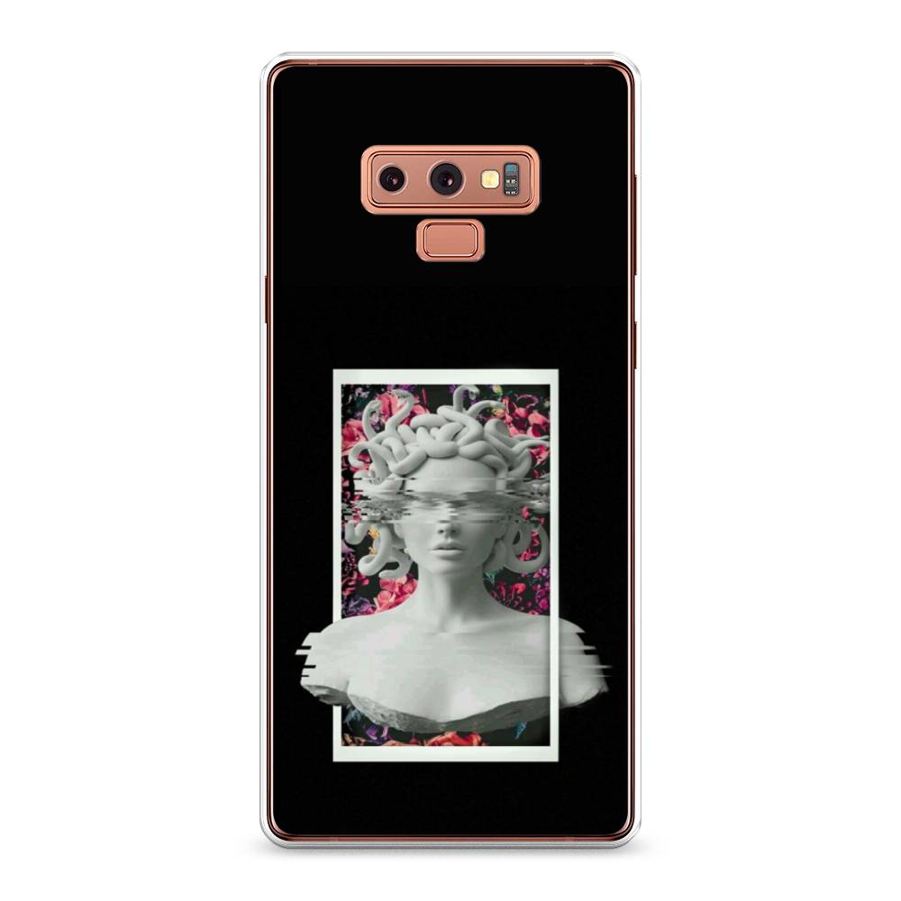 

Чехол на Samsung Galaxy Note 9 "Web Punk Медуза Горгона", Черный;серый, 26350-6