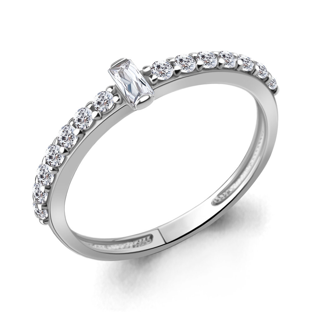 

Кольцо из серебра с фианитом Aquamarine Aquamarine 67797А_925_р р. 16, 67797А_925_р