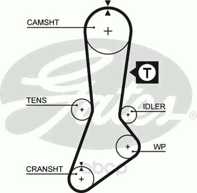 

Ремень ГРМ Gates 5317XS