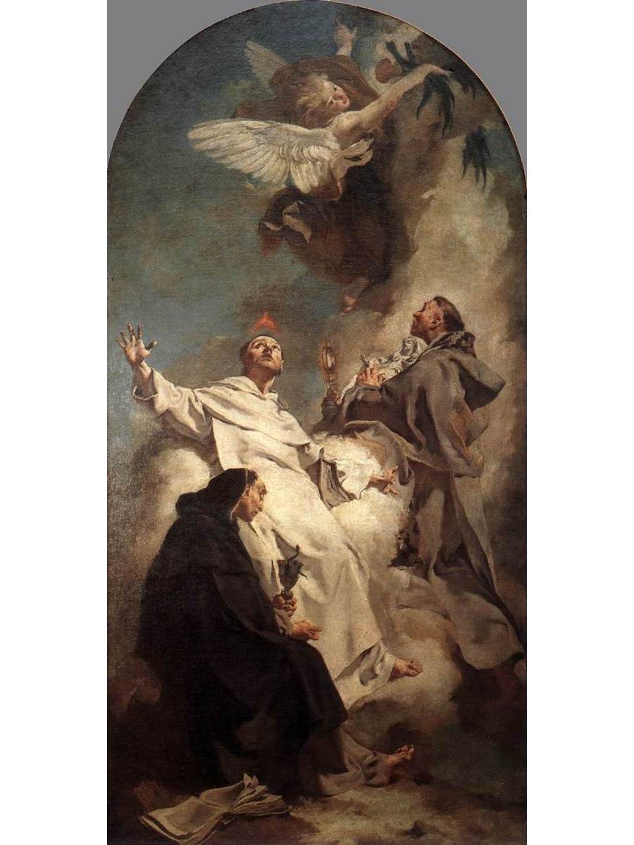

Постер DRABS A3 Джованни Баттиста Пьяццетта Three Dominican Saints