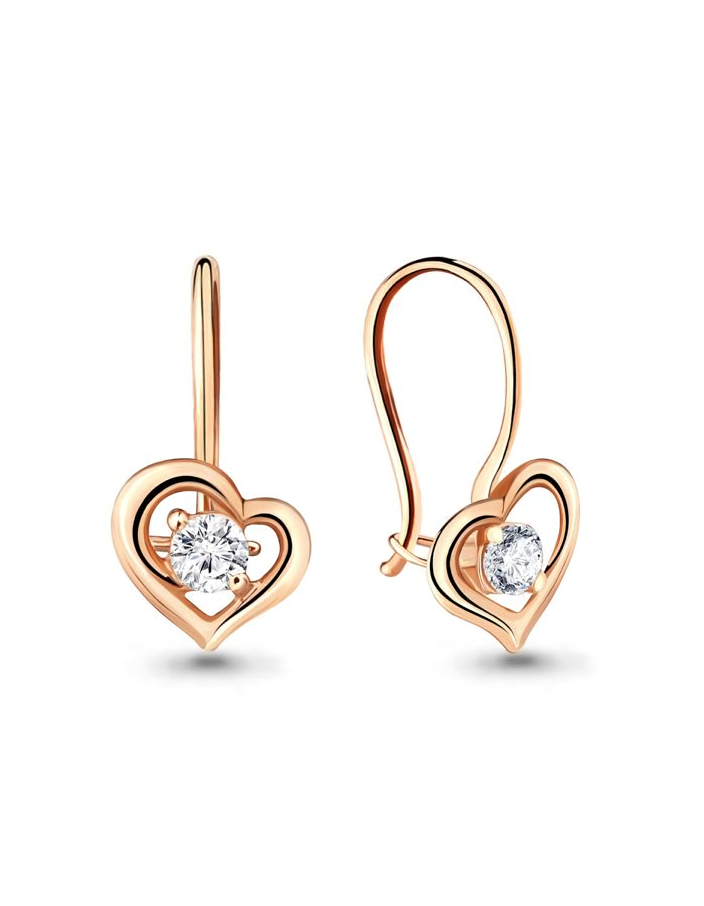 

Серьги из золота TEO MAORI 842682.1, фианит, 842682.1