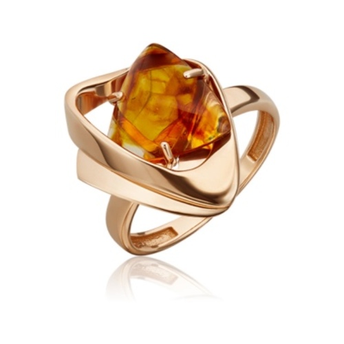 

Кольцо из золота р. , PLATINA jewelry 01-5453-00-271-1110-46, янтарь, 01-5453-00-271-1110-46