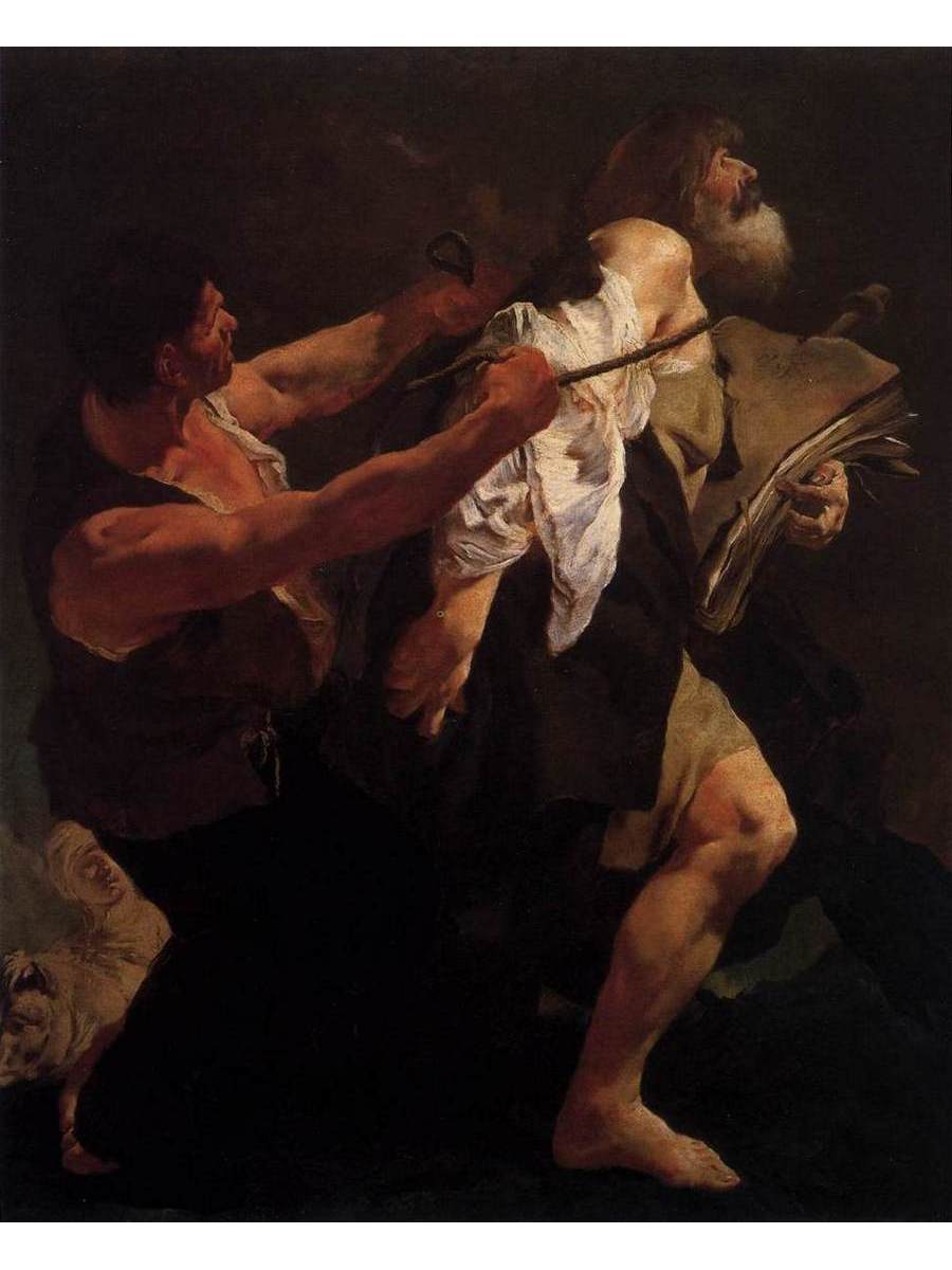 

Постер DRABS A3 Джованни Баттиста Пьяццетта Martyrdom of St James