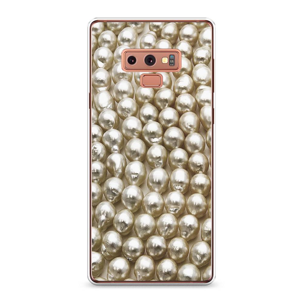 

Чехол на Samsung Galaxy Note 9 "Жемчуг", Бежевый, 26350-3