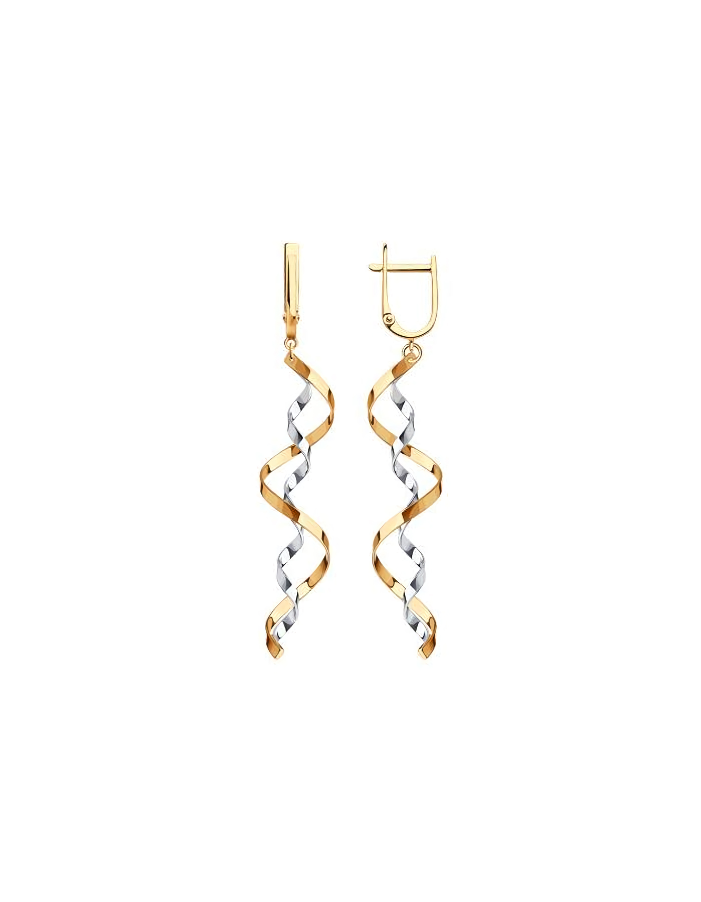 

Серьги подвески из золота TEO MAORI 821182, 821182