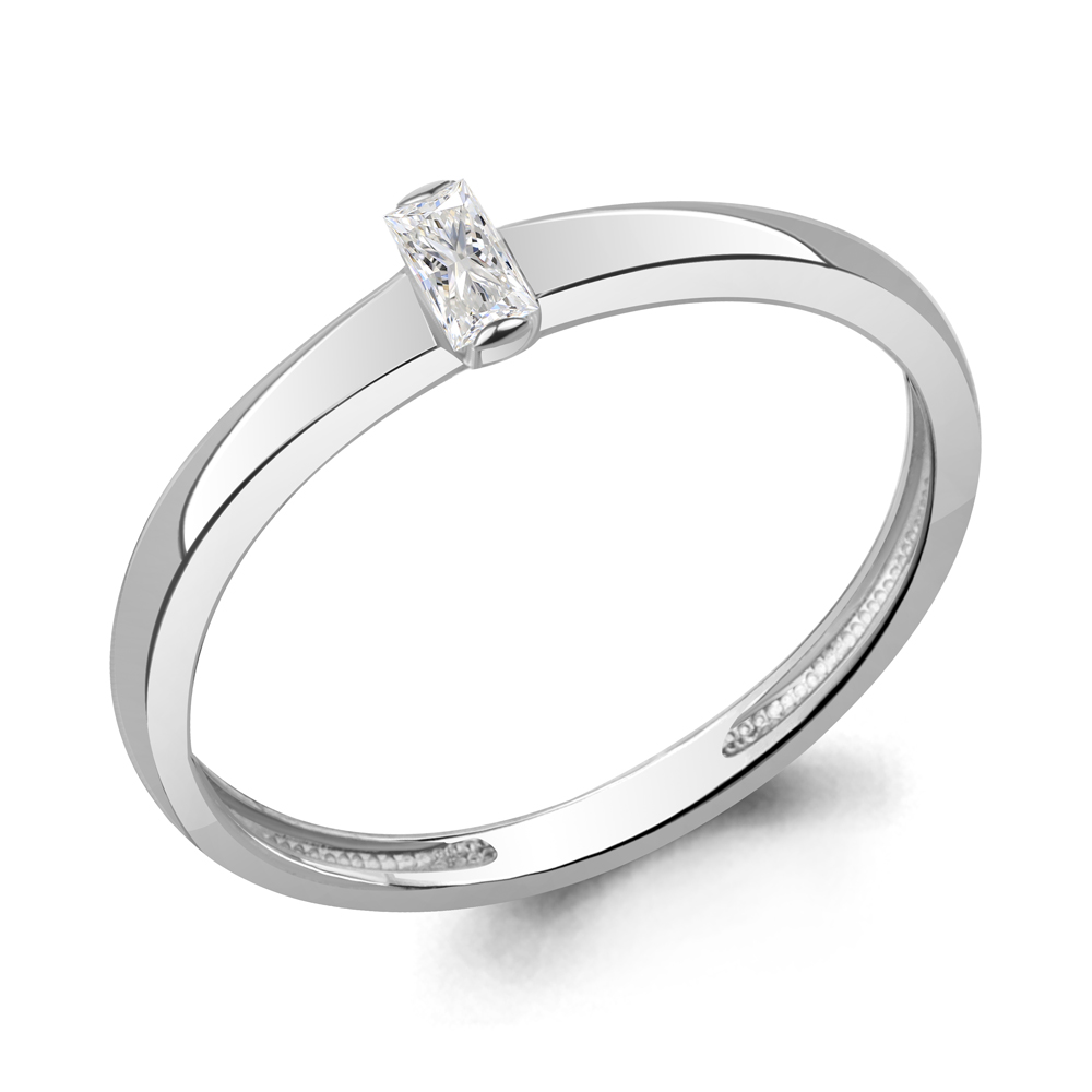 

Кольцо из серебра с фианитом Aquamarine Aquamarine 67796_925_р р. 15,5, 67796_925_р