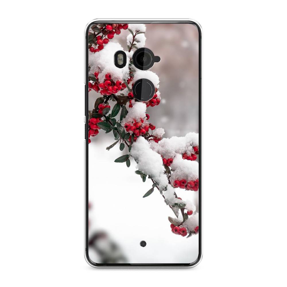 

Чехол на HTC U11 Plus "Зима 8", 102150-2