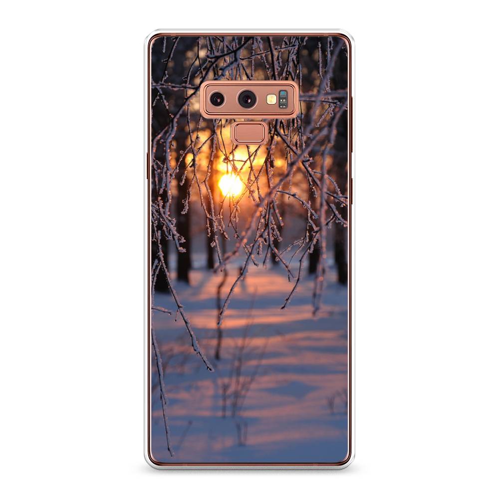 

Чехол на Samsung Galaxy Note 9 "Зима 7", Оранжевый;розовый;черный, 26350-2