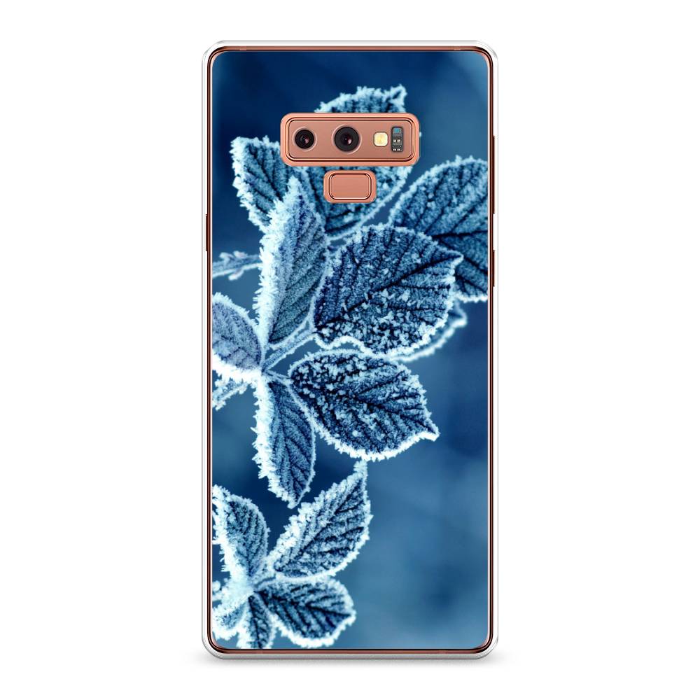 

Чехол на Samsung Galaxy Note 9 "Зима 6", Голубой;белый, 26350-2