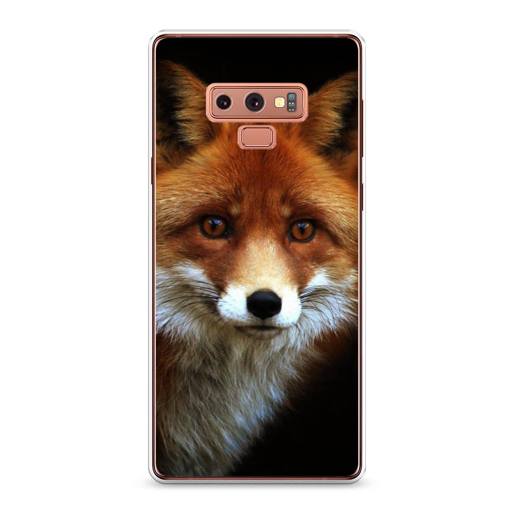 

Чехол на Samsung Galaxy Note 9 "Лиса 2", Оранжевый;черный;серый, 26350-1