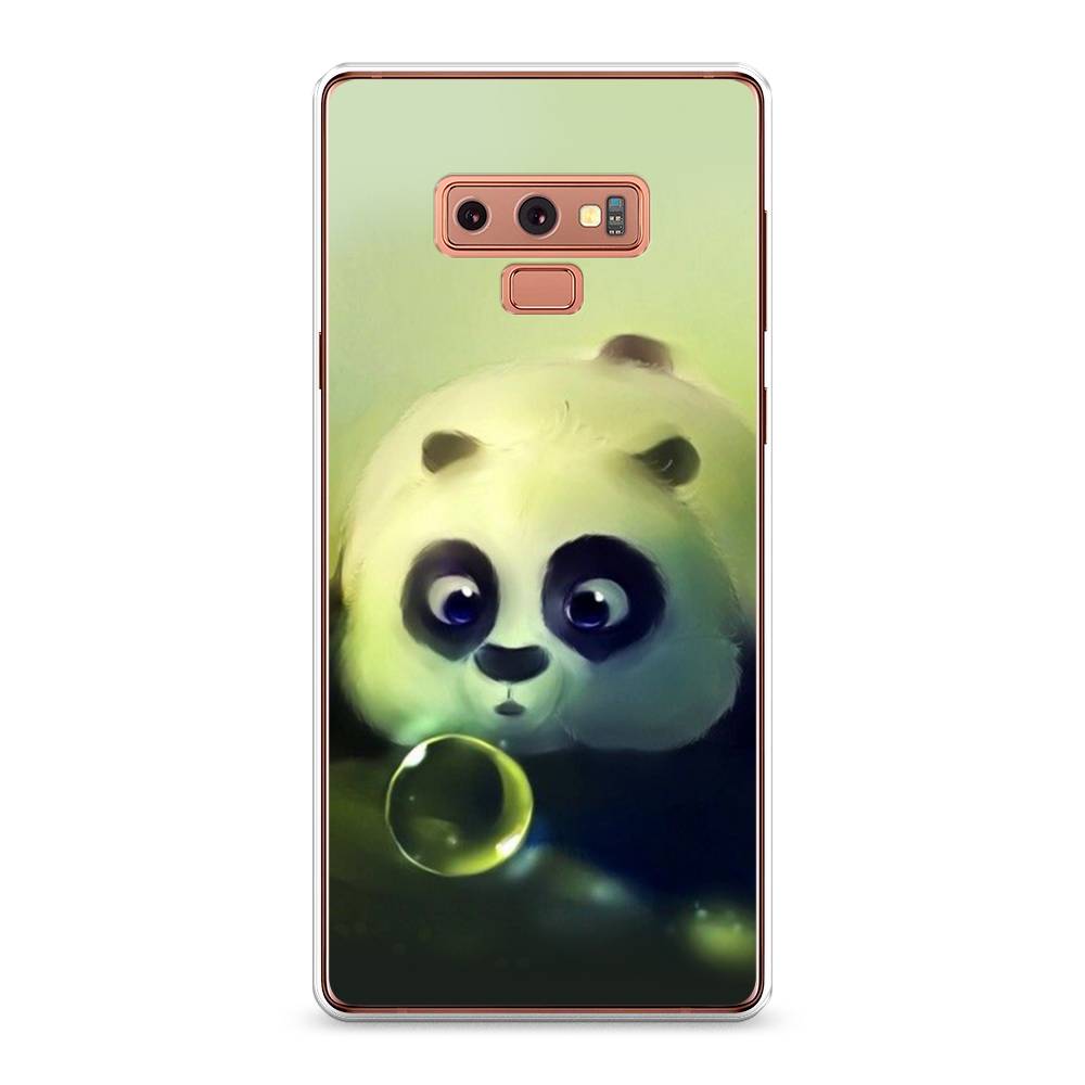 

Чехол на Samsung Galaxy Note 9 "Малыш панды", Зеленый;черный;серый, 26350-1