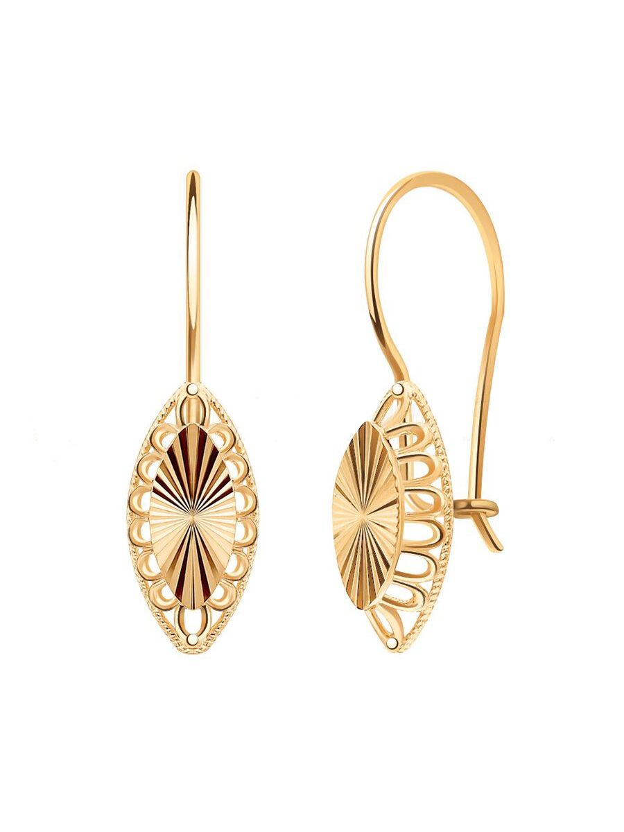 

Серьги из золота TEO MAORI 82655А, 82655А
