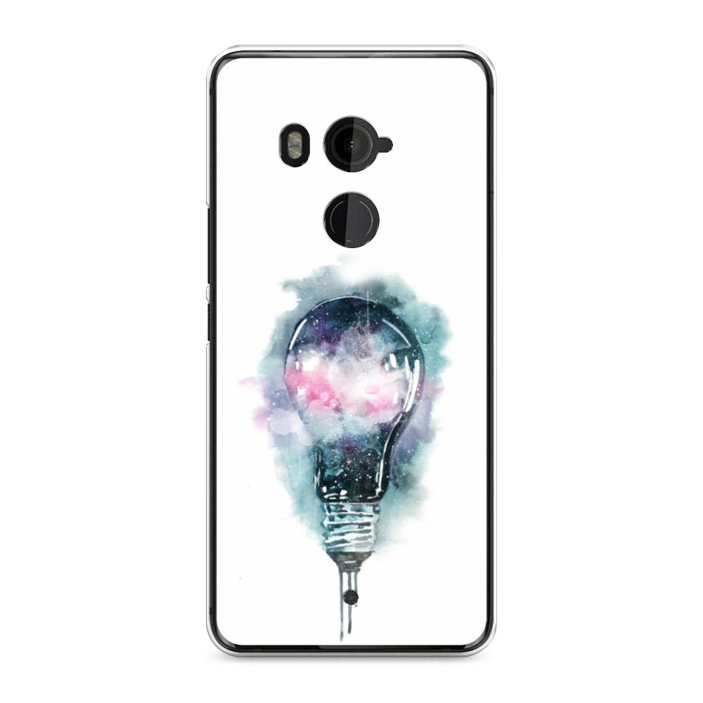 

Чехол на HTC U11 Plus "Волшебная лампа", Белый;серый, 102150-4